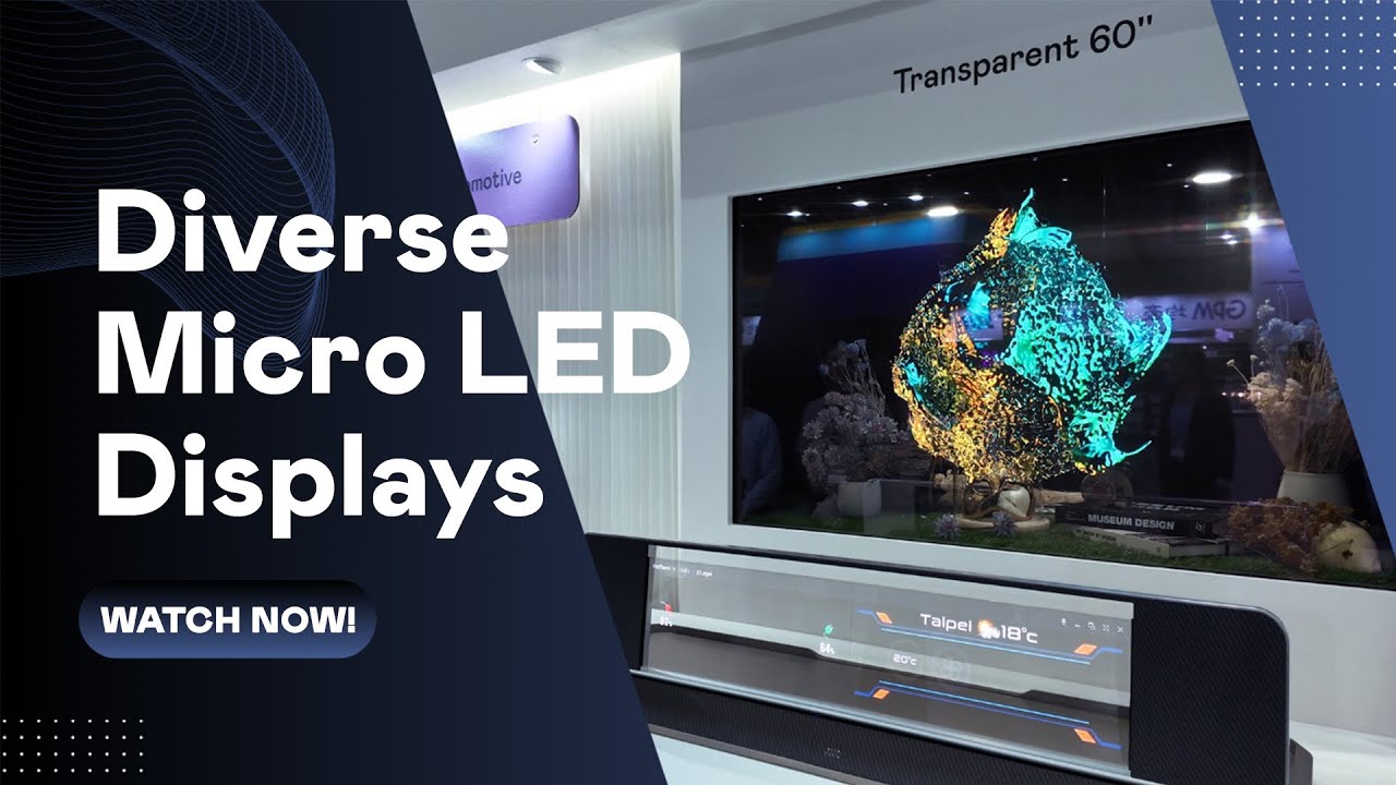 AUO X SID 2024 | WWW.乐鱼 Diverse Micro LED Displays